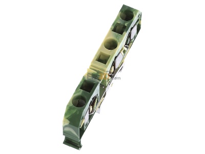 Ansicht oben links WAGO Kontakttechnik 283-677 Schutzleiterklemme 0,2-16mmq gn/gelb 