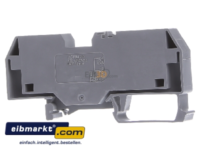 Ansicht hinten WAGO Kontakttechnik 283-901 Durchgangsklemme 0,2-16mmq grau 