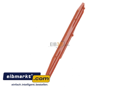 Ansicht oben links WAGO Kontakttechnik 282-333 Abschluplatte orange 