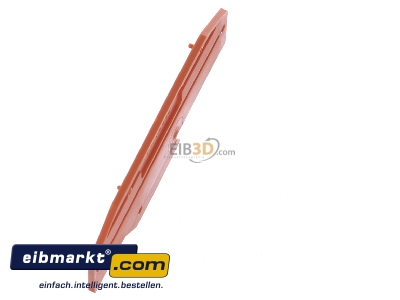 Ansicht oben rechts WAGO Kontakttechnik 282-333 Abschluplatte orange 