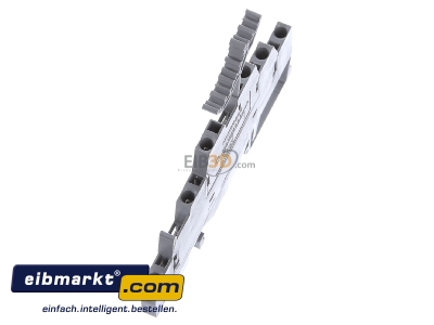 Ansicht oben rechts WAGO Kontakttechnik 280-549 Drei-Stock-Klemme 0,08-2,5mmq grau 