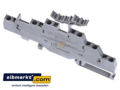 Ansicht oben hinten WAGO Kontakttechnik 280-549 Drei-Stock-Klemme 0,08-2,5mmq grau 