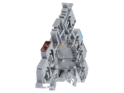 Ansicht links WAGO 280-572 Aktorenklemme 0,08-2,5mmq grau 