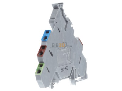 View on the right WAGO 280-572 Sensor/actuator terminal block 1-p 5mm 
