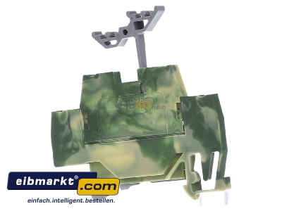 Ansicht hinten WAGO Kontakttechnik 280-517 Schutzleiterklemme 0,08-2,5mmq gn/gelb 