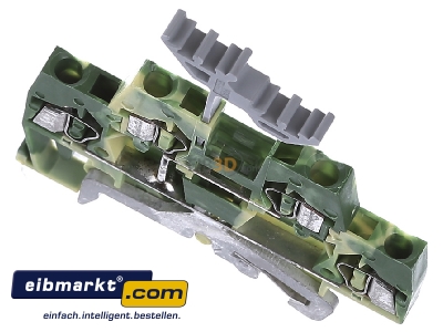 Ansicht oben vorne WAGO Kontakttechnik 280-517 Schutzleiterklemme 0,08-2,5mmq gn/gelb 