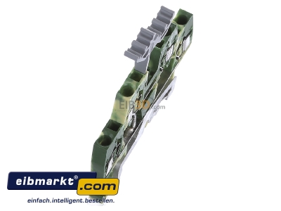 Ansicht oben links WAGO Kontakttechnik 280-517 Schutzleiterklemme 0,08-2,5mmq gn/gelb 