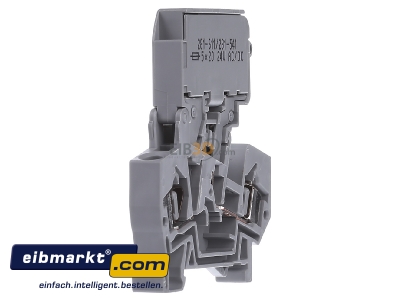 View on the left WAGO Kontakttechnik 281-611/281-541 G-fuse 5x20 mm terminal block 10A 8mm - 
