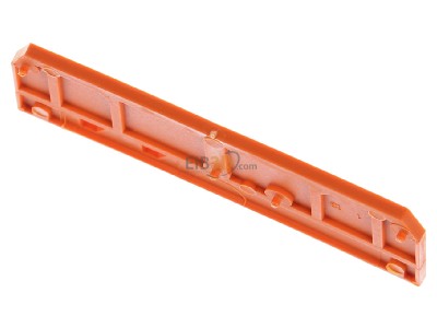 Ansicht oben vorne WAGO 280-315 Abschluplatte 2,5mm orange 
