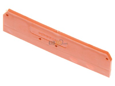 Ansicht oben hinten WAGO 280-315 Abschluplatte 2,5mm orange 