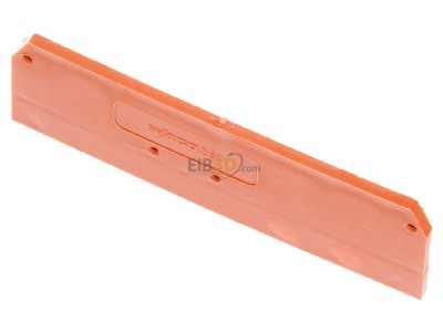 Ansicht oben hinten WAGO 280-315 Abschluplatte 2,5mm orange 