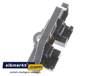 Ansicht oben links WAGO Kontakttechnik 261-361 Abschluplatte mit Flansch 