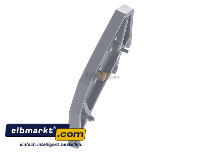 Ansicht oben links WAGO Kontakttechnik 282-301 Abschluplatte grau 
