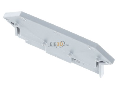 Ansicht oben hinten WAGO 280-330 Abschluplatte grau 