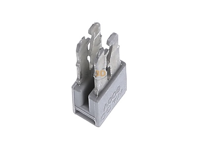 Ansicht oben links WAGO Kontakttechnik 280-402 Querbrcker 24A gr B=5mm 