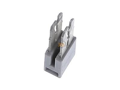 Ansicht oben rechts WAGO Kontakttechnik 280-402 Querbrcker 24A gr B=5mm 