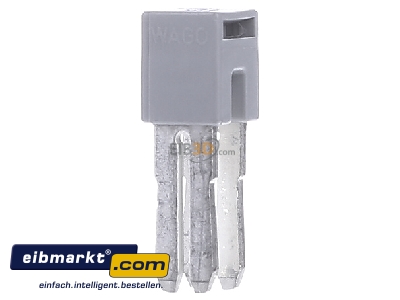 Frontansicht WAGO Kontakttechnik 282-402 Querbrcker 41A gr B=8mm 