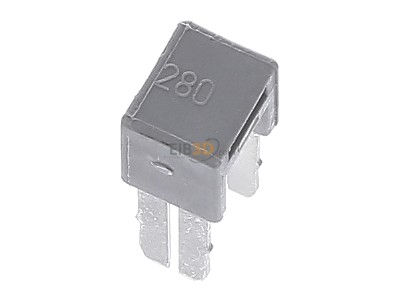 Ansicht oben rechts WAGO 280-409 Doppelteilungsbrcker 24A gr B=10mm 