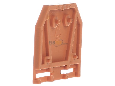 View on the right WAGO 281-302 End/partition plate for terminal block 
