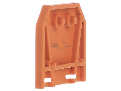 Ansicht rechts WAGO Kontakttechnik 282-302 Abschluplatte orange 