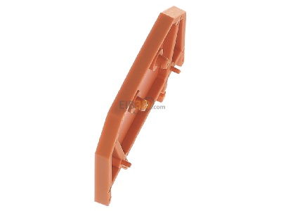 Ansicht oben rechts WAGO Kontakttechnik 282-302 Abschluplatte orange 