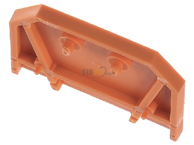 Ansicht oben hinten WAGO Kontakttechnik 282-302 Abschluplatte orange 
