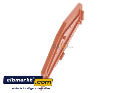 Ansicht oben links WAGO Kontakttechnik 280-313 Abschluplatte 2,5mm orange 