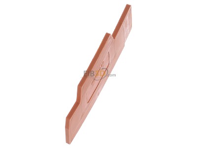 Ansicht oben links WAGO 280-343 Abschluplatte orange 