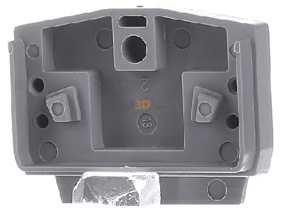 Back view WAGO 264-368 End/partition plate for terminal block 
