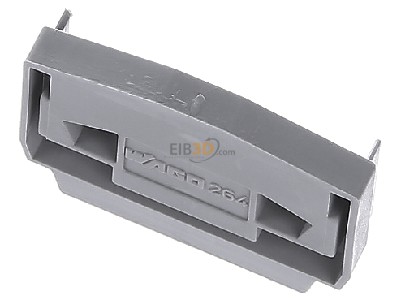 Ansicht oben vorne WAGO 264-368 Abschlu-u.Zwischenplatte grau 4mm dick 