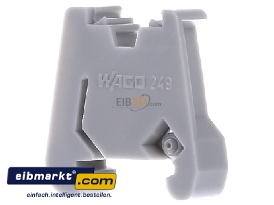 Back view WAGO Kontakttechnik 249-101 End bracket for terminal block screwless
