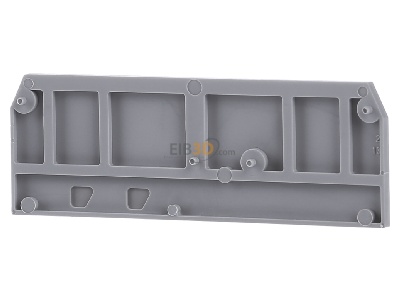 Front view WAGO 280-314 End/partition plate for terminal block 
