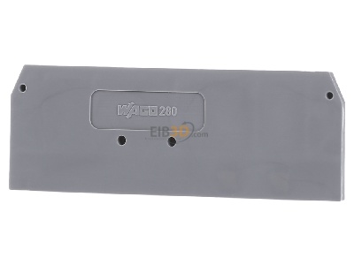 Back view WAGO 280-314 End/partition plate for terminal block 

