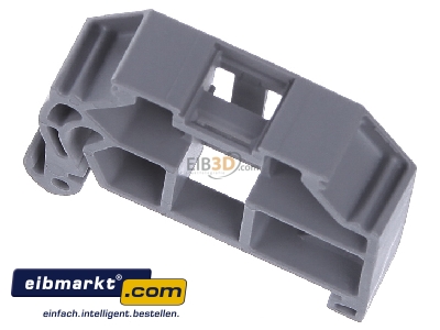 View up front WAGO Kontakttechnik 249-117 End bracket for terminal block screwless
