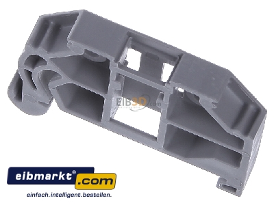 View up front WAGO Kontakttechnik 249-116 End bracket for terminal block screwless
