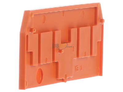 View on the right WAGO 280-326 End/partition plate for terminal block 
