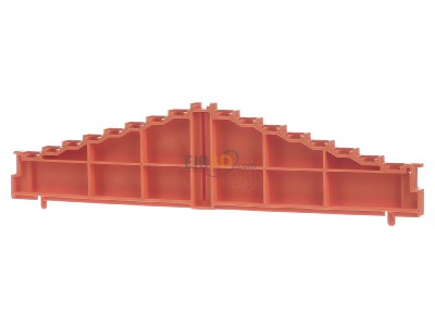 Front view WAGO 727-117 End/partition plate for terminal block 
