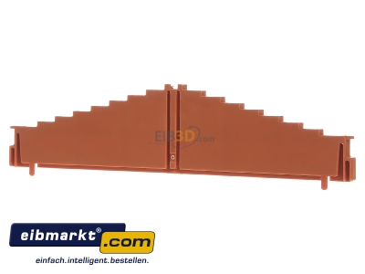 Back view WAGO Kontakttechnik 727-105 End/partition plate for terminal block
