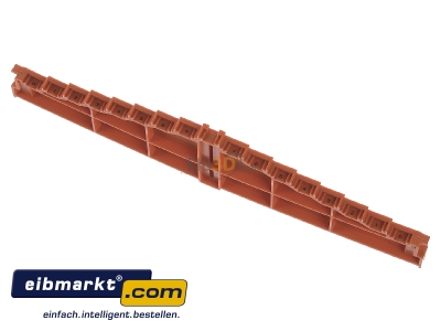 View up front WAGO Kontakttechnik 727-105 End/partition plate for terminal block
