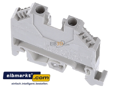 Top rear view Wieland WK 4/U V0 Feed-through terminal block 6mm 32A - 
