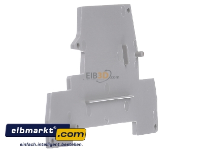 Ansicht links Wieland API 4/2/V0 Abschluplatte grau 2mm 