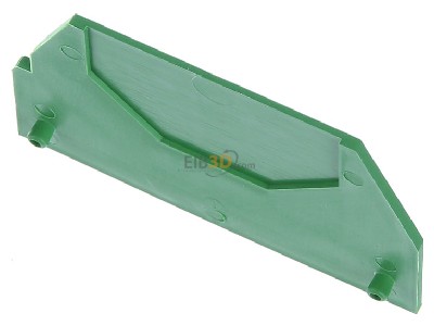 Ansicht oben hinten Wieland API 10-16SL/V0 Abschluplatte 