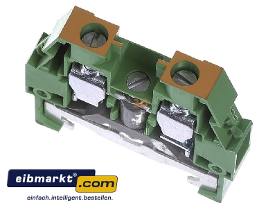 Ansicht oben vorne Wieland WKI 10 SL/35/V0 Schutzleiterklemme 