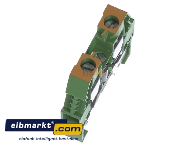 Ansicht oben links Wieland WKI 10 SL/35/V0 Schutzleiterklemme 