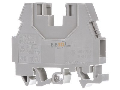 Back view Wieland WKI 10/U/V0 Feed-through terminal block 10mm 57A 
