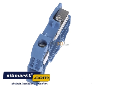 View top left Wieland WKI 10 ETK/U/V0 Neutral disconnect terminal block 10mm
