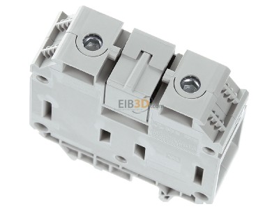 Ansicht oben hinten Wieland WKN 70/U/V0 Durchgangsklemme 