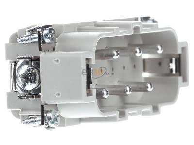View on the left Weidmller HDC HSB 6 MS Pin insert for connector 6p 
