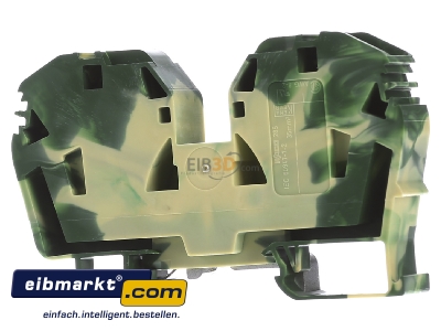 Ansicht hinten WAGO Kontakttechnik 285-637 Schutzleiterklemme 6-35mmq gn/gelb 