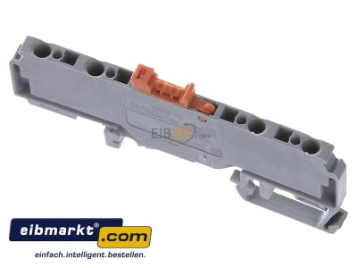 Top rear view WAGO Kontakttechnik 280-874 Disconnect terminal block 16A 1-p 5mm 
